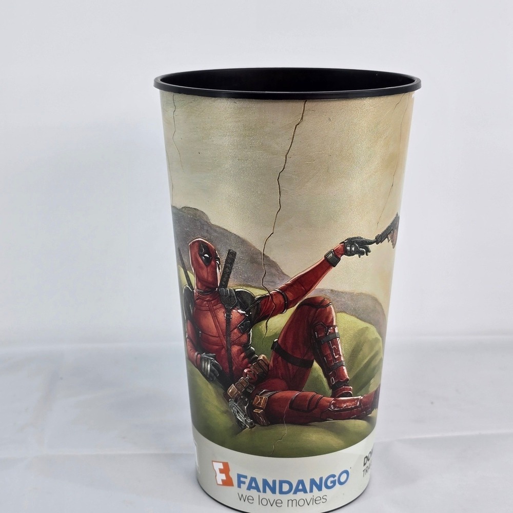 Deadpool 2 Movie Theater Souvenir Cup Marcus Theatres‎ Fandango Promo 2018